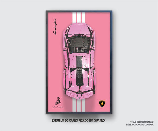 Quadro Funparts - Lamborghini Sián FKP 37 Rosa (3696 pcs)